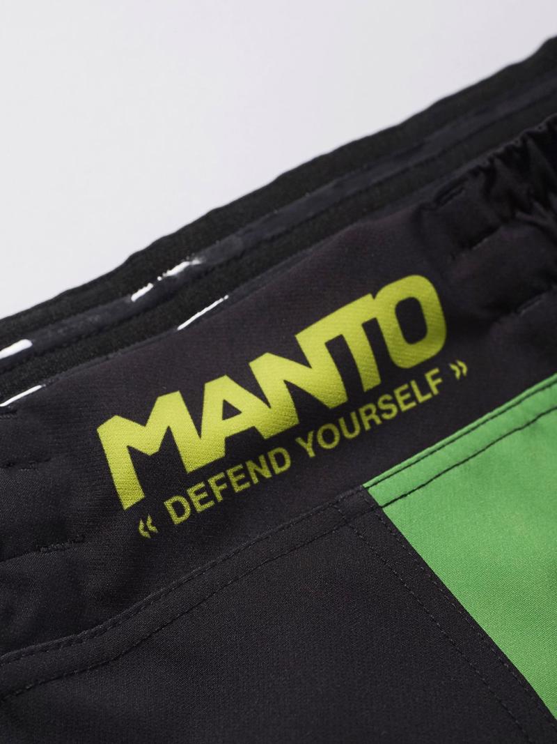 MANTO atomic FIGHT SHORTS-green